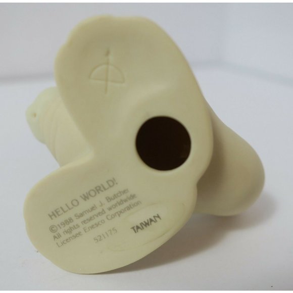 VTG 1988 Hello World! Samuel Butcher Kangaroo with baby Enesco 521175 - Picture 6 of 6